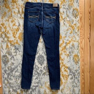 A&F Straight Leg Skinny Jeans
